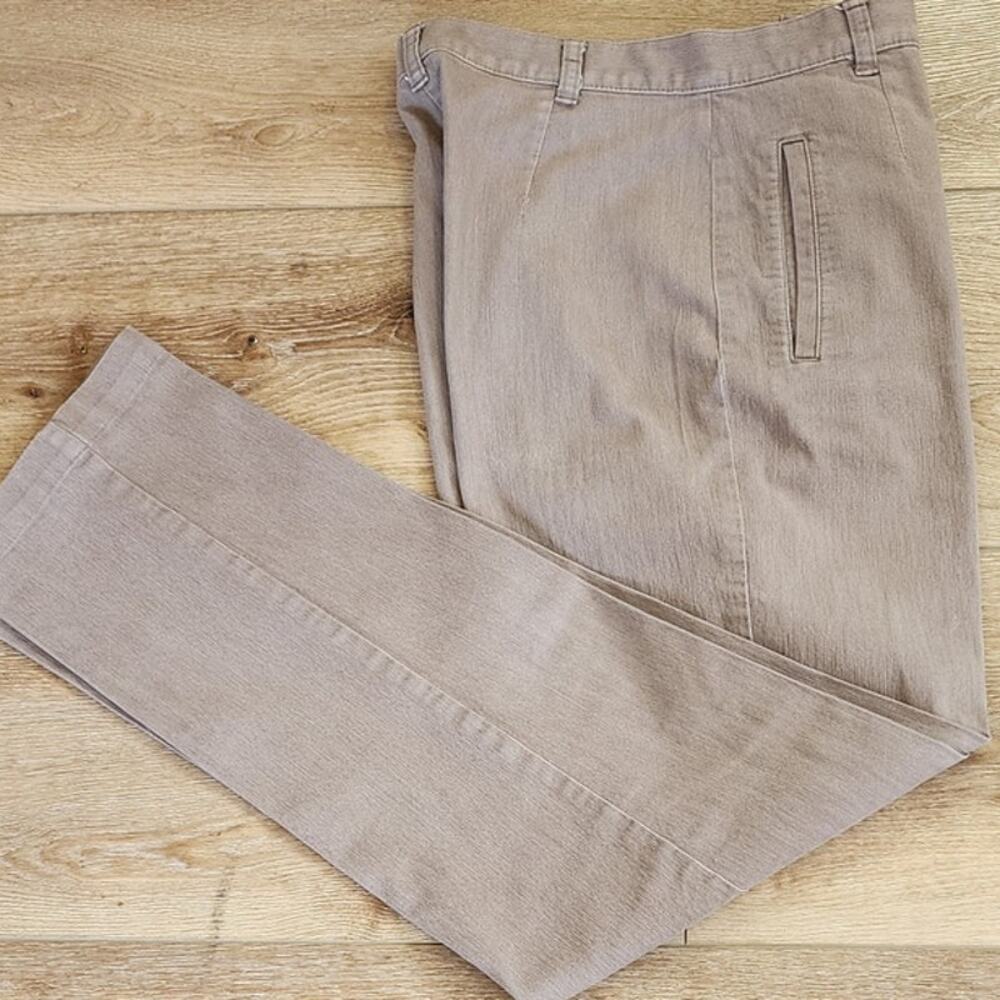 Christopher and Banks Stretch Comfort Fit Women's Light Brown Pants Size 4